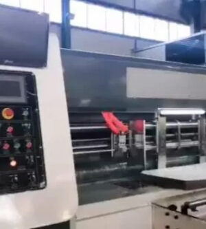 Corrugated Cardboard Flexo Three Printing Slotter Die-cutter Machine